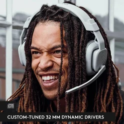 Logitech® ASTRO A10 Gen 2 Wired Gaming Headset, Gray
