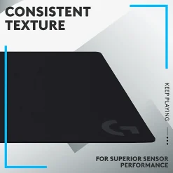 Logitech® G840 Gaming Mousepad, Extra Large, Black