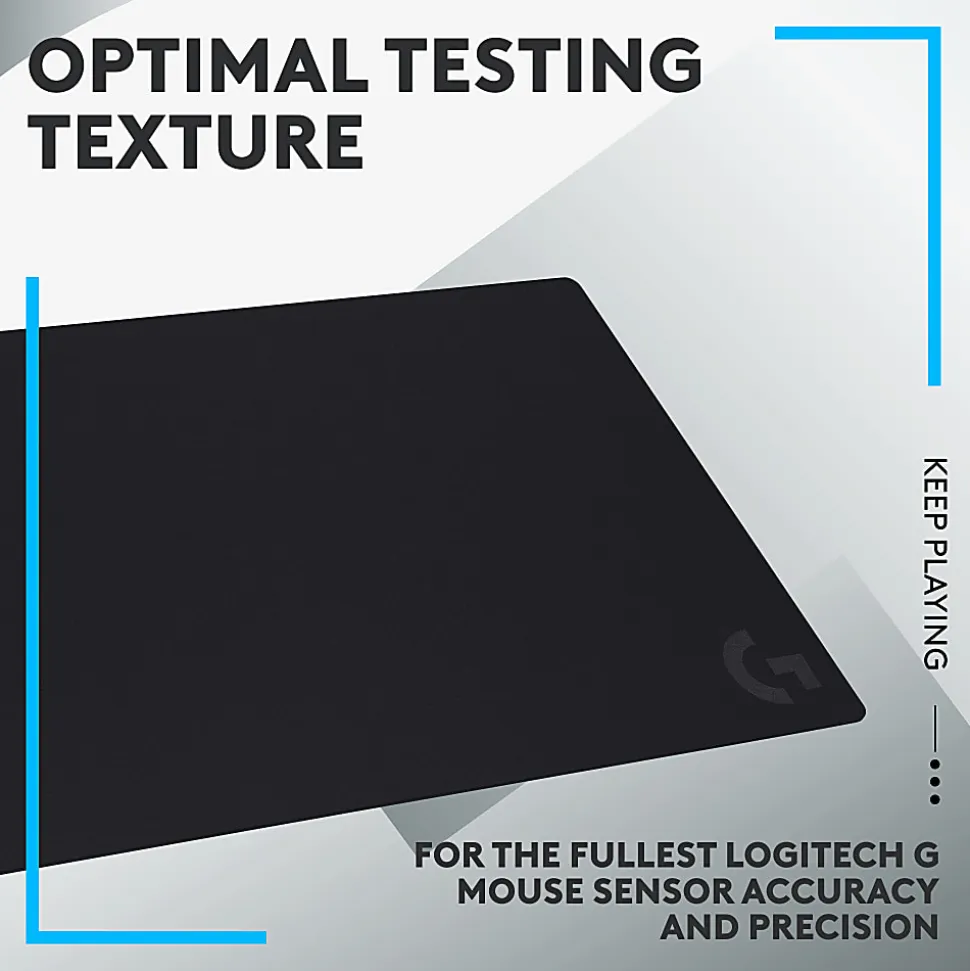 Logitech® G840 Gaming Mousepad, Extra Large, Black