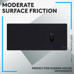 Logitech® G840 Gaming Mousepad, Extra Large, Black