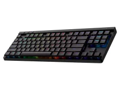 Logitech G515 LIGHTSPEED TKL Low Profile Wireless Gaming Keyboard, LIGHTSYNC RGB, PBT Keycaps, Tactile (Brown) Mechanical Switches - 920012423