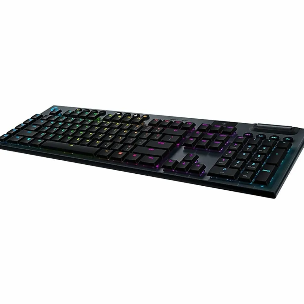 Logitech G915 Lightspeed Wireless RGB Mechanical Gaming Keyboard - Wireless Connectivity - Bluetooth/W - 920009103