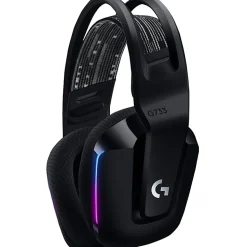 Logitech G733 Lightspeed Wireless RGB Gaming Headset - Stereo - Wireless - 65.6 ft - 5 Kilo Ohm - 20 Hz to 20 kHz - 981000863
