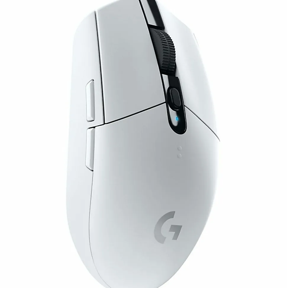 Logitech G305 LIGHTSPEED Wireless Gaming Mouse, White, 3CH528