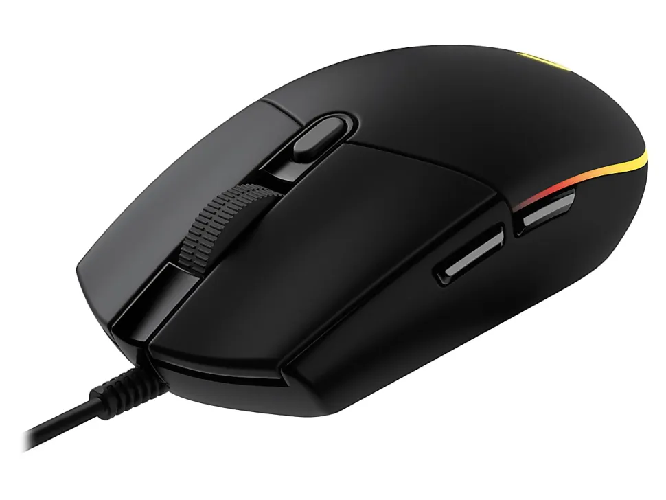 Logitech® G203 LIGHTSYNC Optical Gaming Mouse, Black