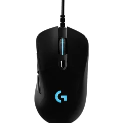 Logitech® G403 Prodigy Gaming Mouse, Black/Blue, 910-004796