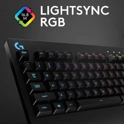 Logitech® G213 Prodigy RGB Gaming Keyboard, Black, 920-008083