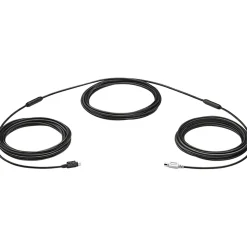 Logitech® Group Mini-DIN Data Transfer Cable, 49.21', Black