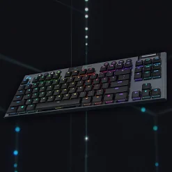Logitech G915 TKL Tenkeyless Lightspeed Wireless RGB Mechanical Gaming Keyboard - Wireless Connectivity - 920009512