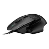 Logitech G502 X Wired Gaming Mouse - LIGHTFORCE Hybrid Optical-Mechanical Primary Switches, HERO 25K Gaming Sensor, Black