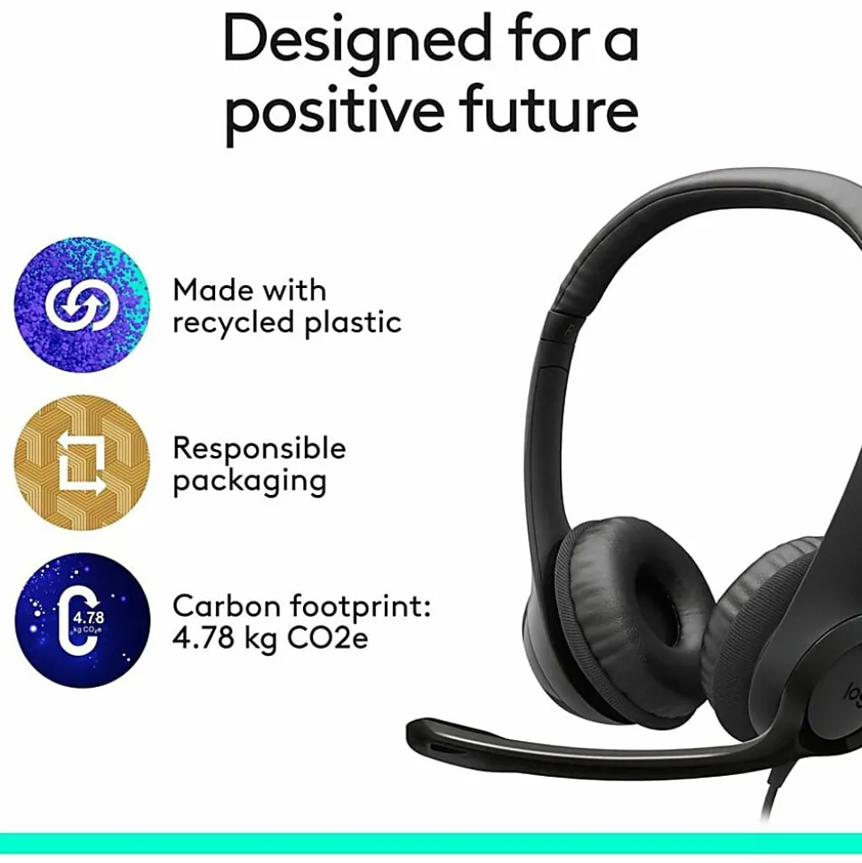 Logitech H390 Headset, 981001575