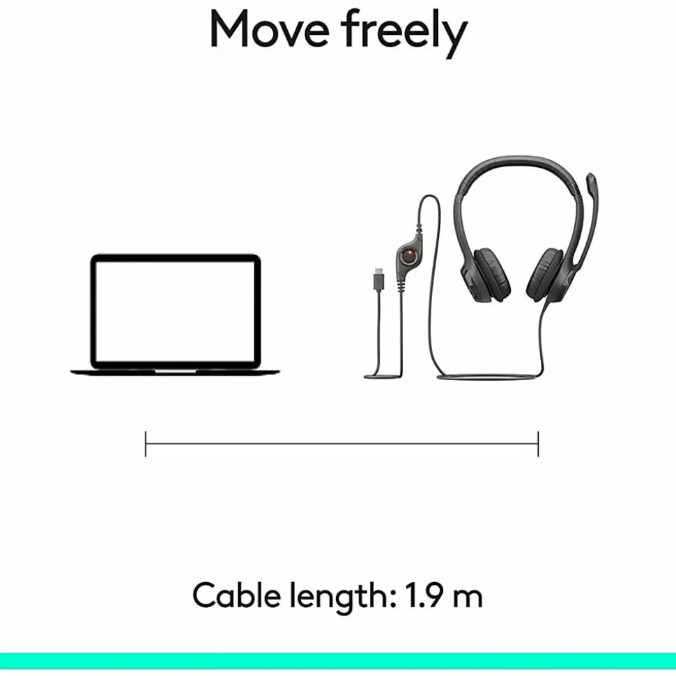 Logitech H390 Headset, 981001575