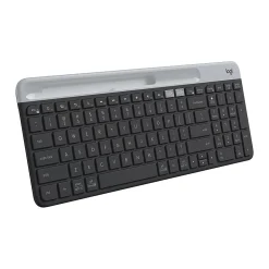 Logitech K585 Multi-Device Slim Wireless Keyboard, Built-in Cradle - 920011479