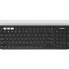 Logitech® K780 Multi-Device Wireless Keyboard, Full Size, Black/White, 920-008149