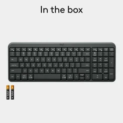 Logitech K250 Wireless Keyboard Graphit, 920013442