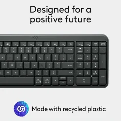 Logitech K250 Wireless Keyboard Graphit, 920013442