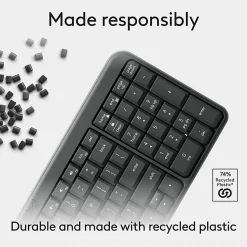 Logitech K250 Wireless Keyboard Graphit, 920013442