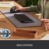 Logitech Lift for Business, Vertical Ergonomic Mouse, Wireless, Bluetooth, Logi Bolt USB, Quiet clicks, Graphite - 910006491
