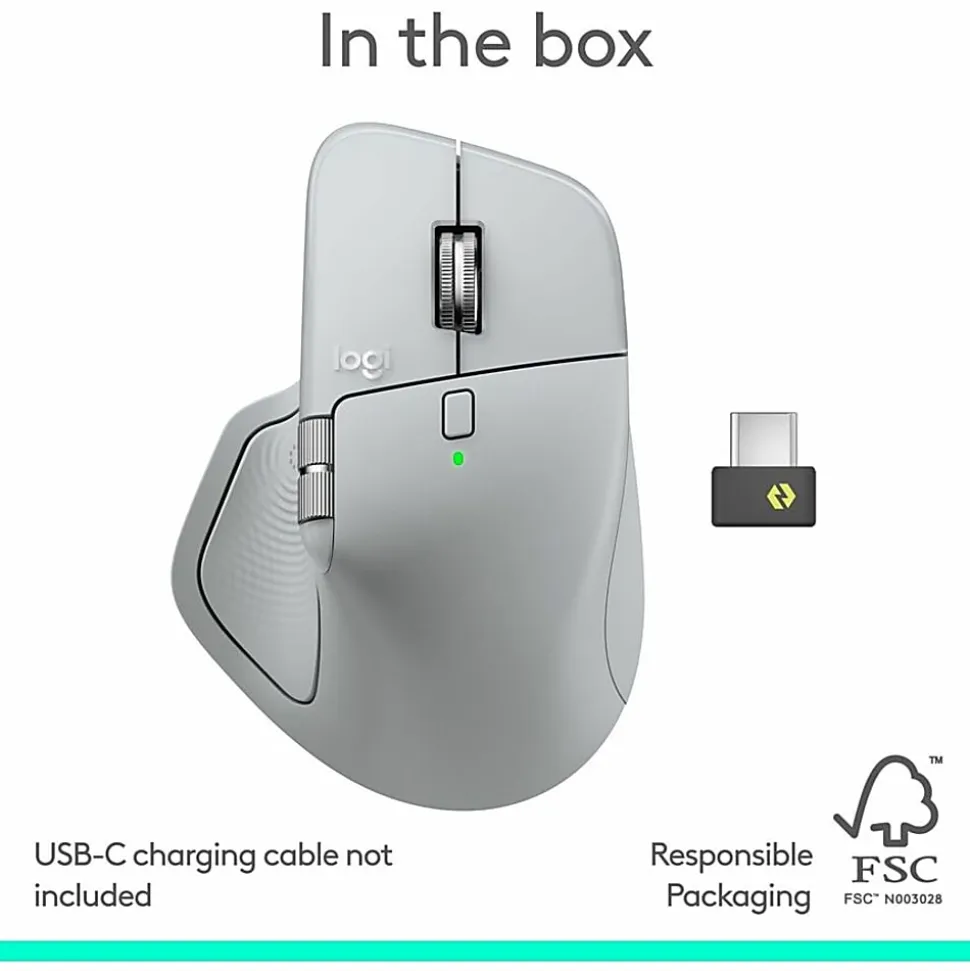 Logitech Logitech Mx Master 4 Mouse, 910007559