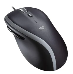 Logitech® M500 Corded Laser Mouse With Hyperscroll, black