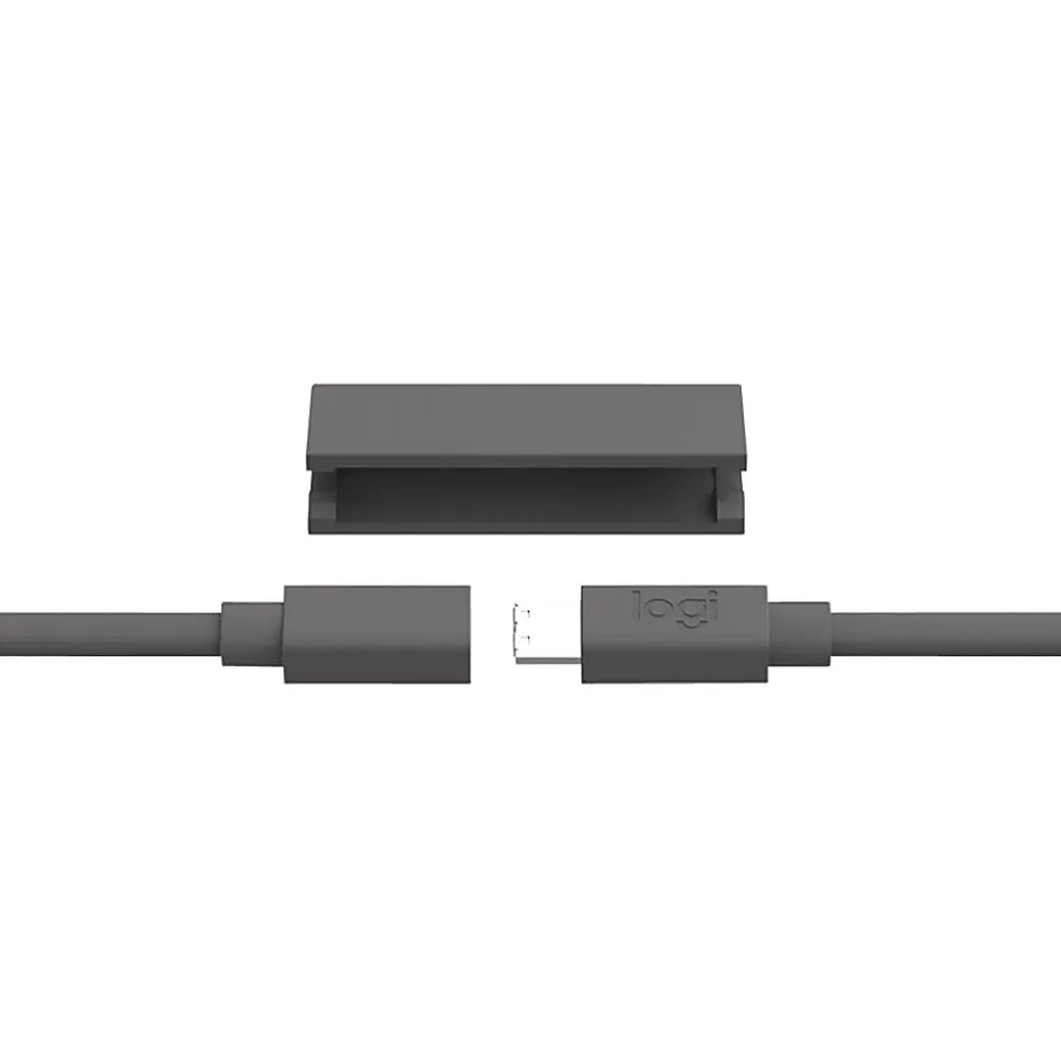 Logitech MeetUp 10m Mic Extension Cable - 32.81 ft Audio Cable for Audio Device, Microphone - Extension Cable