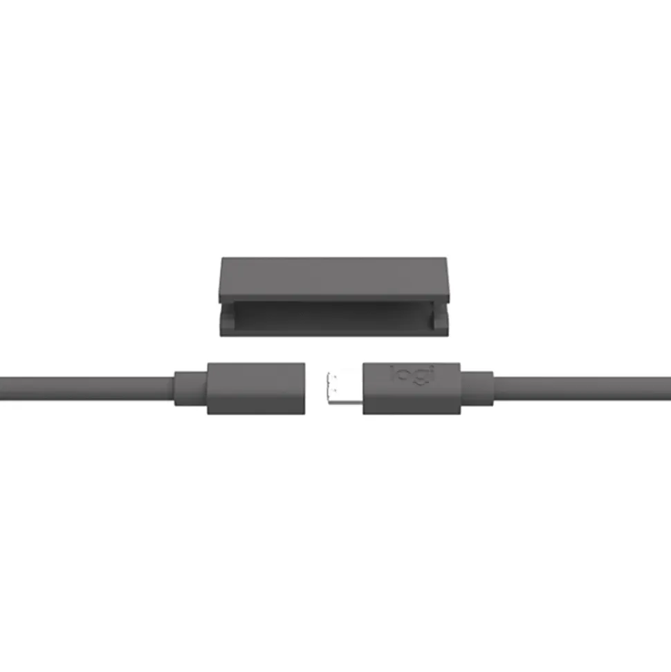 Logitech MeetUp 10m Mic Extension Cable - 32.81 ft Audio Cable for Audio Device, Microphone - Extension Cable
