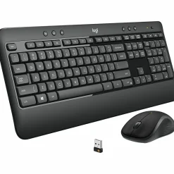 Logitech® MK540 Advanced Wireless Keyboard and Mouse Combo, Black