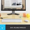 Logitech MK470 Slim Wireless Keyboard and Mouse Combo - Modern Compact Layout, Ultra Quiet - Off White