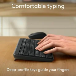 Logitech Mk250 Wireless Kb Combo, 920013512
