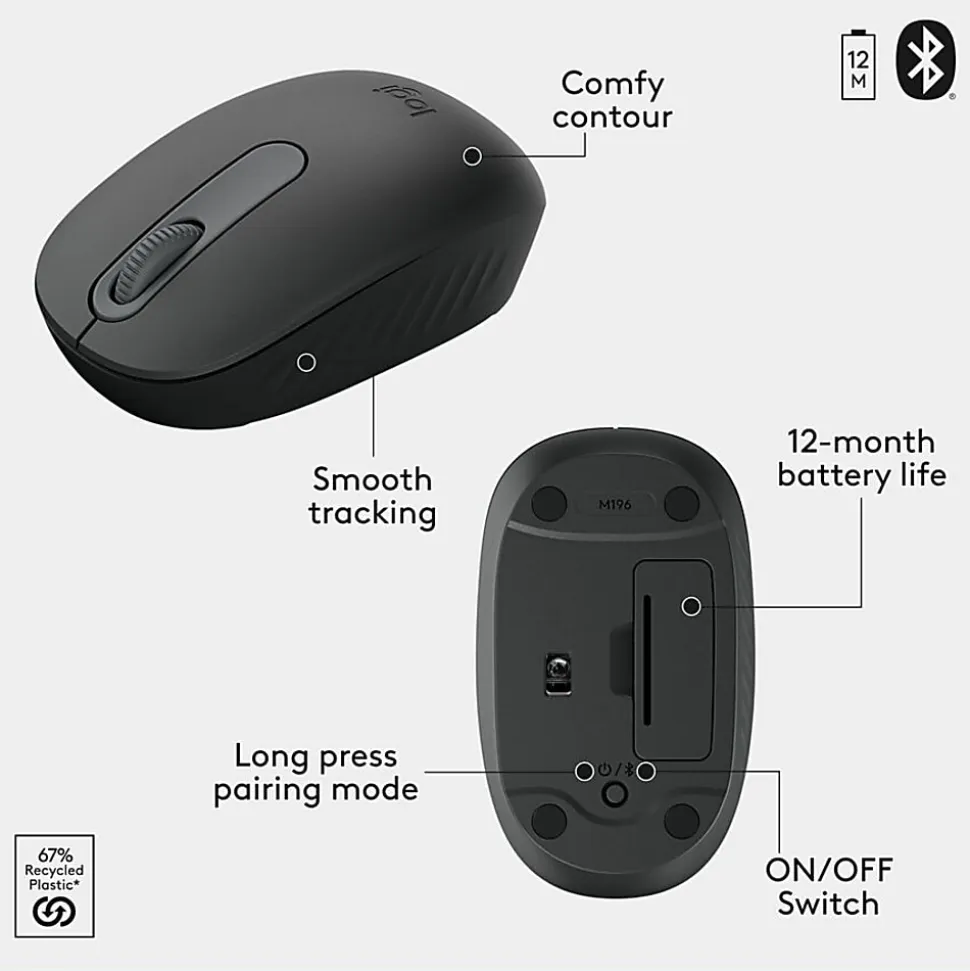 Logitech Mk250 Wireless Kb Combo, 920013510