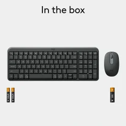 Logitech Mk250 Wireless Kb Combo, 920013510