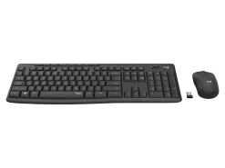 Logitech® MK295 Wireless Mouse & Keyboard Combo, Graphite