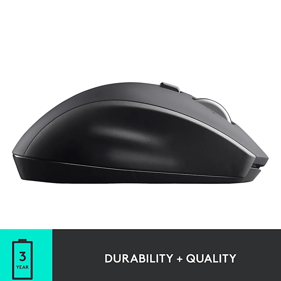 Logitech® M705 Marathon Wireless Mouse, Black