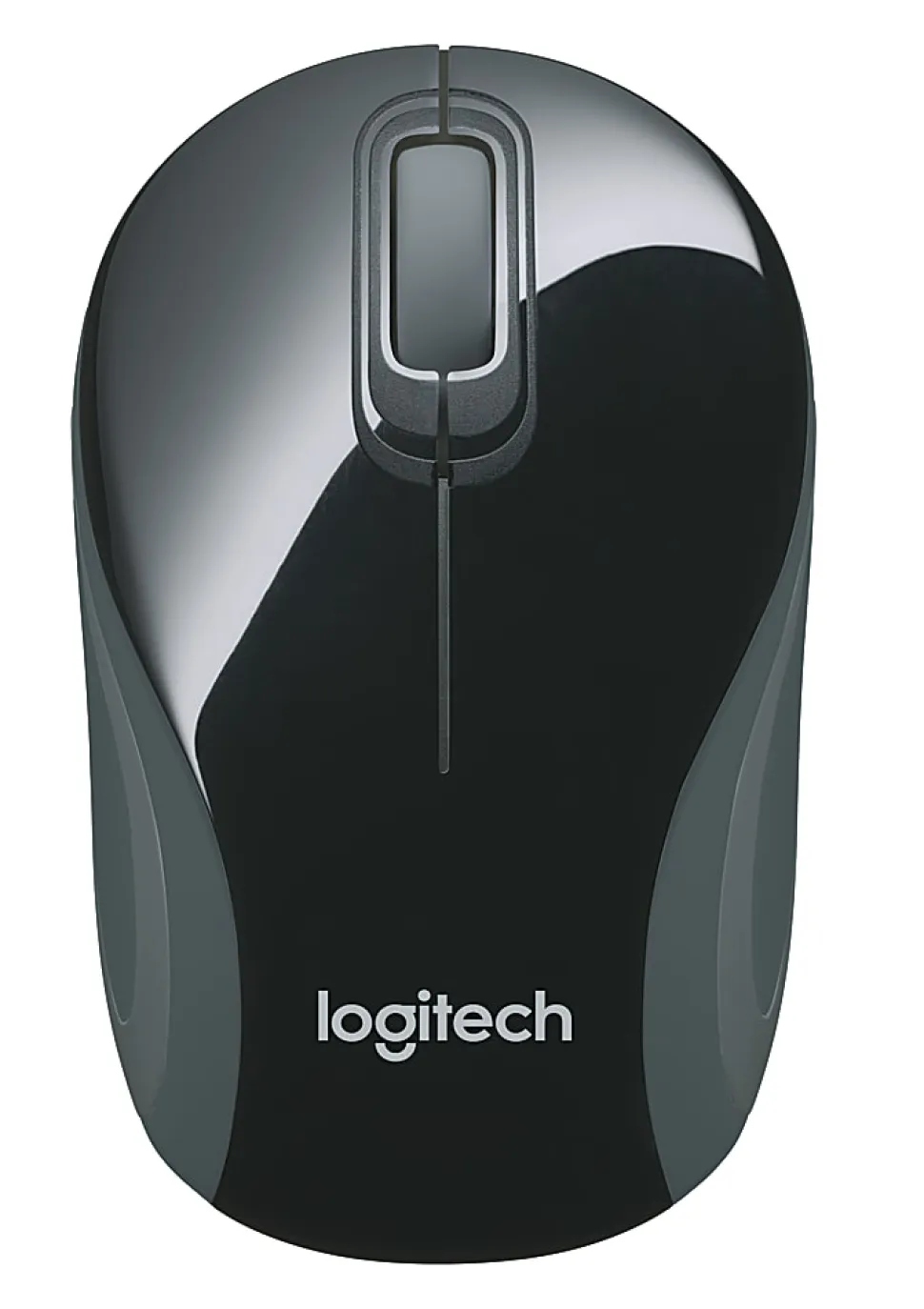 Logitech® M187 Mini Wireless Optical Mouse, Black, 910-002726