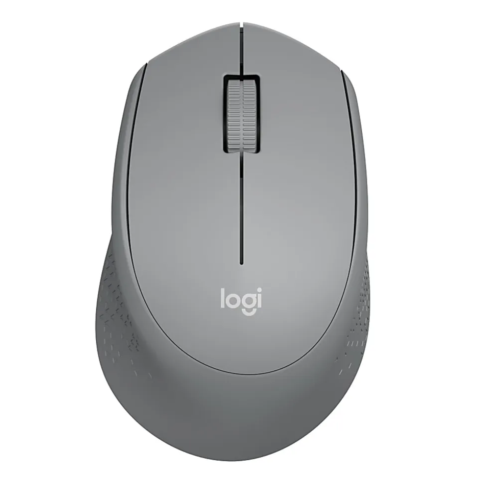 Logitech® M330 Silent Plus Wireless Mouse, Silver
