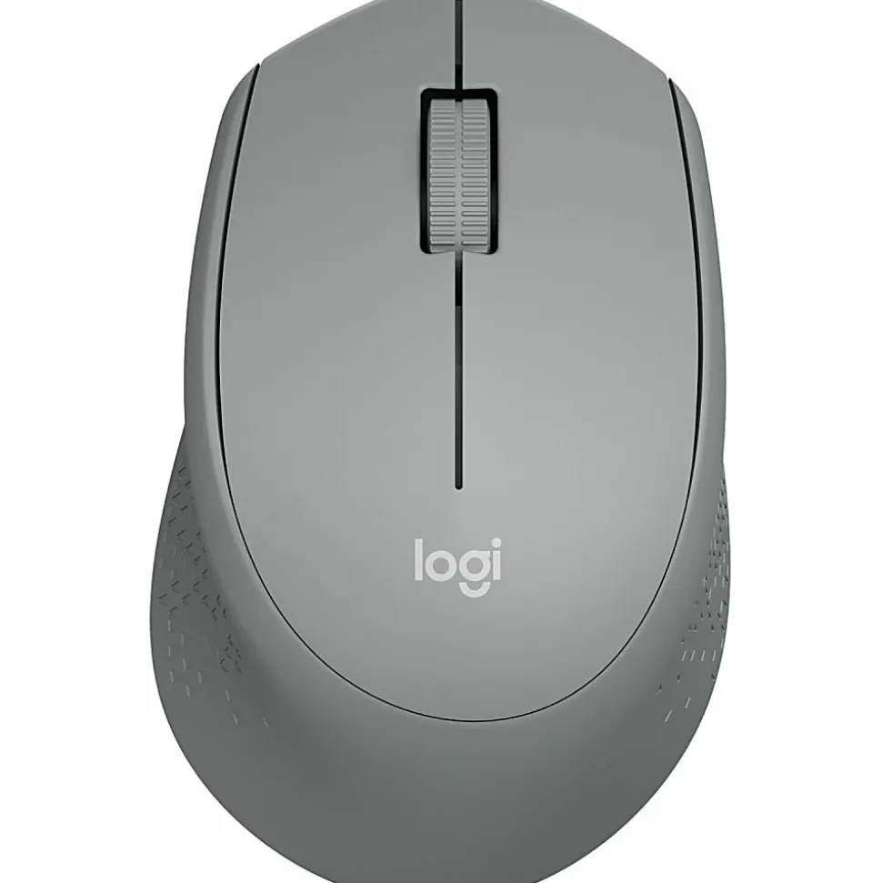Logitech® M330 Silent Plus Wireless Mouse, Silver