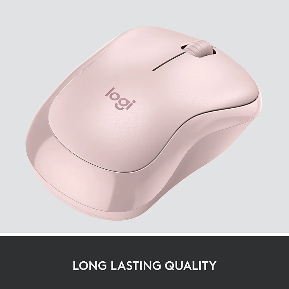 Logitech® M220 SILENT Wireless Mouse, Rose
