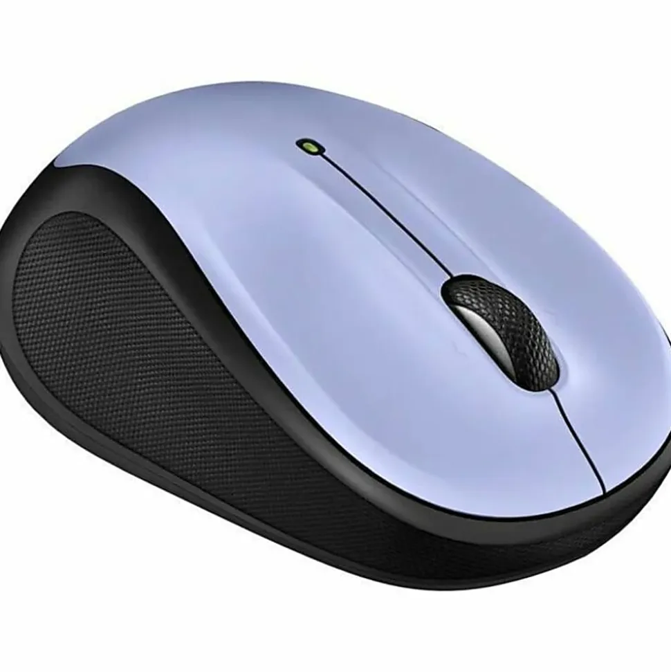 Logitech M325S Wireless Mouse - Optical - Wireless - 32.81 ft - Radio Frequency - 2.40 GHz - Lilac - 1000 dpi - Tilt Wheel - 5 Button(s)