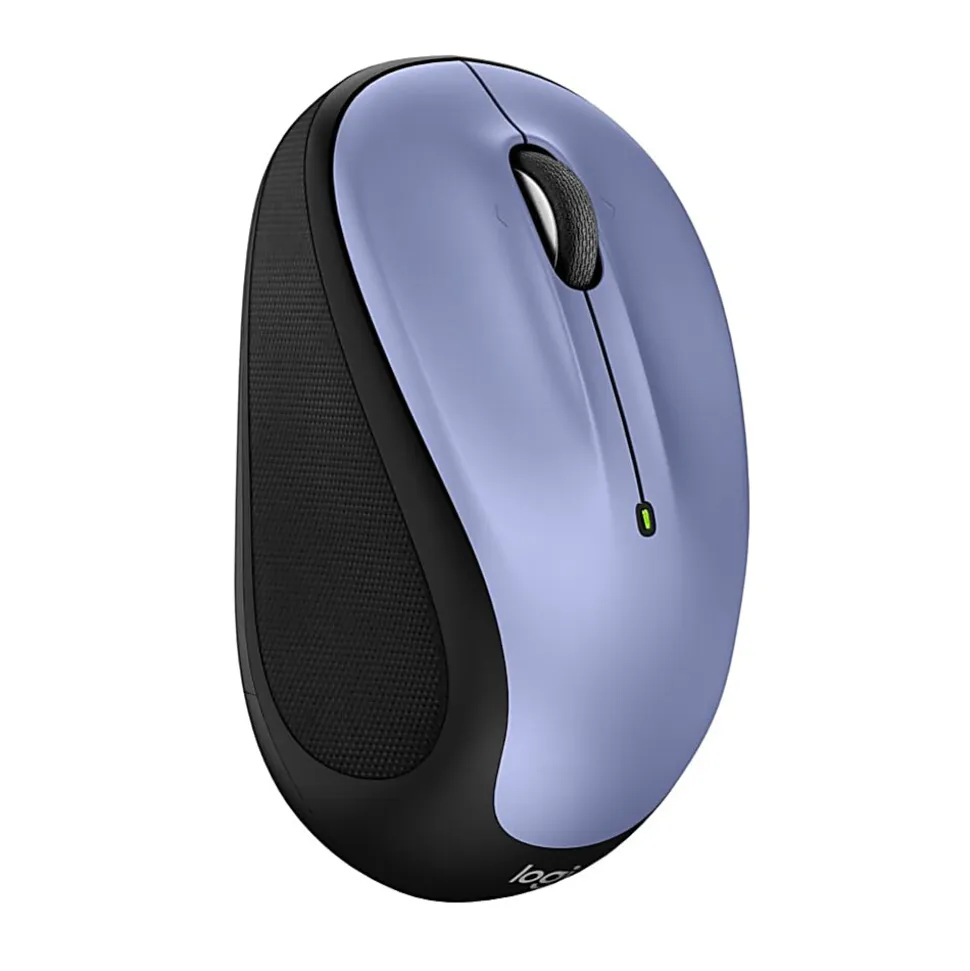 Logitech M325S Wireless Mouse - Optical - Wireless - 32.81 ft - Radio Frequency - 2.40 GHz - Lilac - 1000 dpi - Tilt Wheel - 5 Button(s)