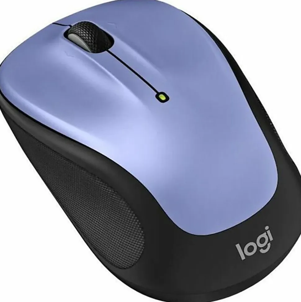 Logitech M325S Wireless Mouse - Optical - Wireless - 32.81 ft - Radio Frequency - 2.40 GHz - Lilac - 1000 dpi - Tilt Wheel - 5 Button(s)