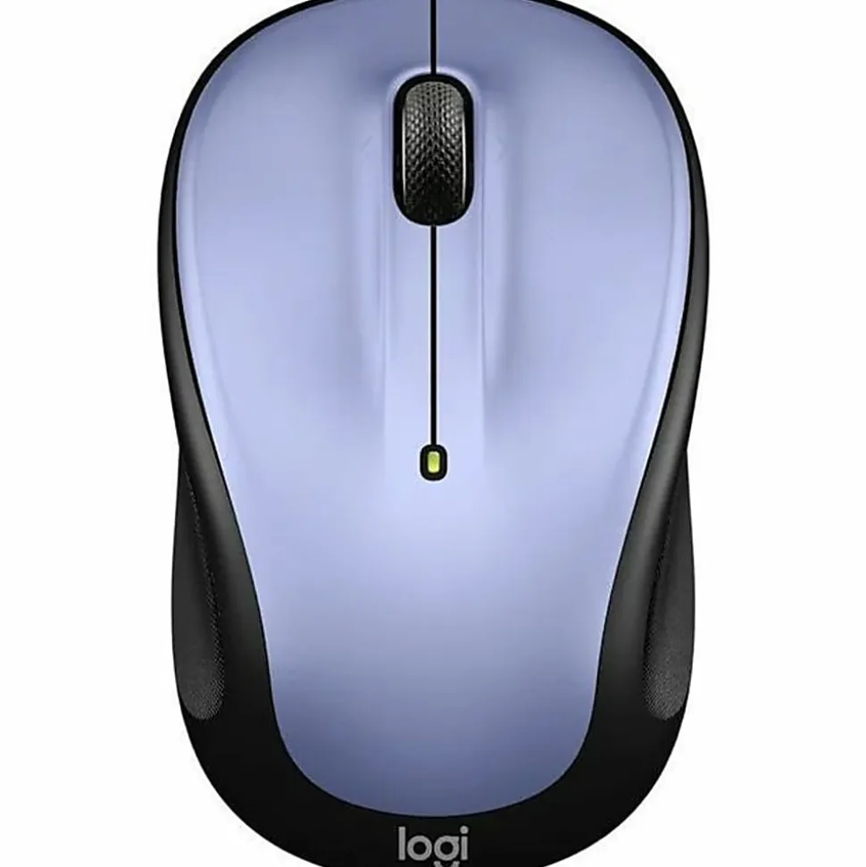 Logitech M325S Wireless Mouse - Optical - Wireless - 32.81 ft - Radio Frequency - 2.40 GHz - Lilac - 1000 dpi - Tilt Wheel - 5 Button(s)