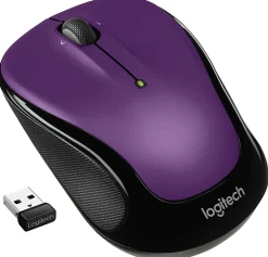 Logitech® M325s Wireless Mouse, Vivid Violet