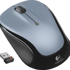 Logitech® M325s Wireless Optical Mouse, Silver