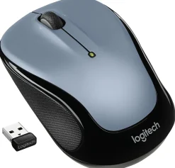 Logitech® M325s Wireless Optical Mouse, Silver