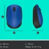 Logitech M170 Wireless Mouse - Optical - Wireless - Radio Frequency - Blue - USB 2.0 - 1000 dpi - Scroll Wheel - Symmetrical