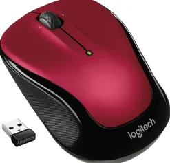 Logitech® M325 Wireless Mouse, Red