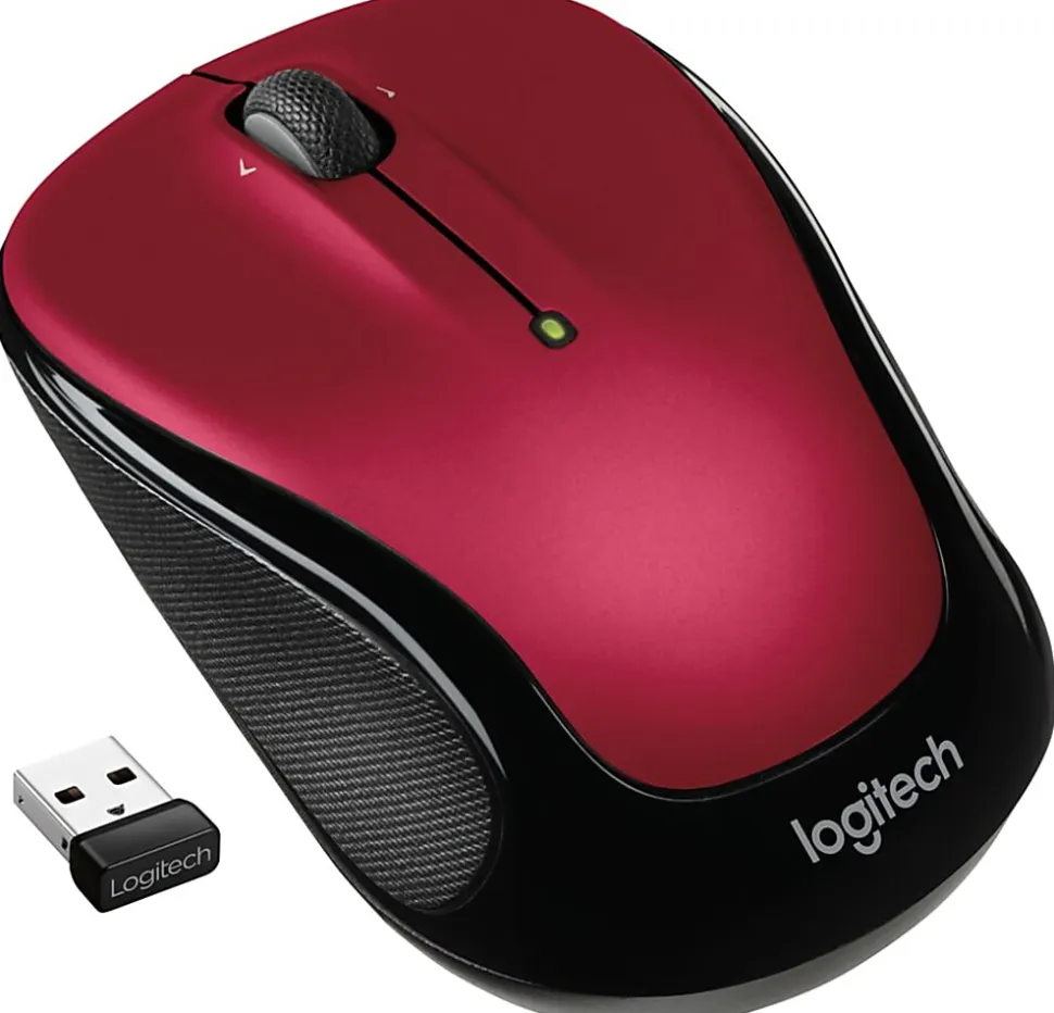 Logitech® M325 Wireless Mouse, Red