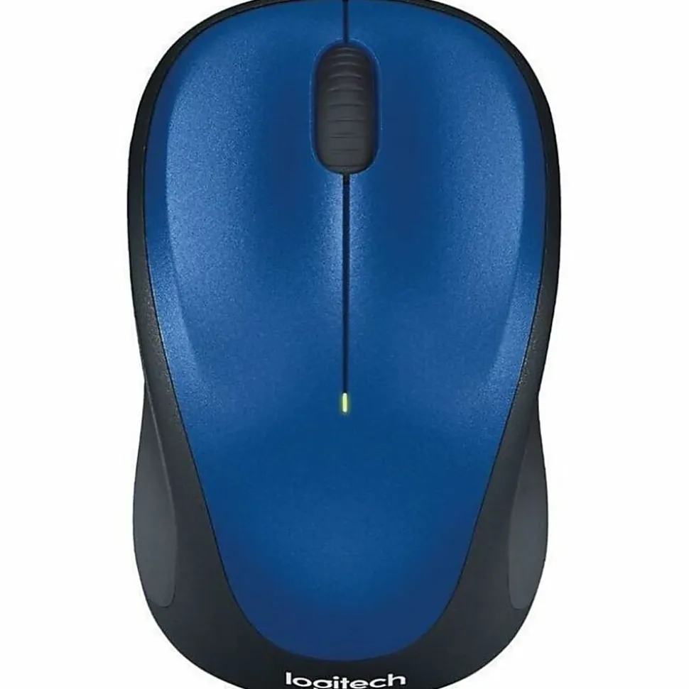 Logitech® M317 Wireless Mouse, Steel Blue