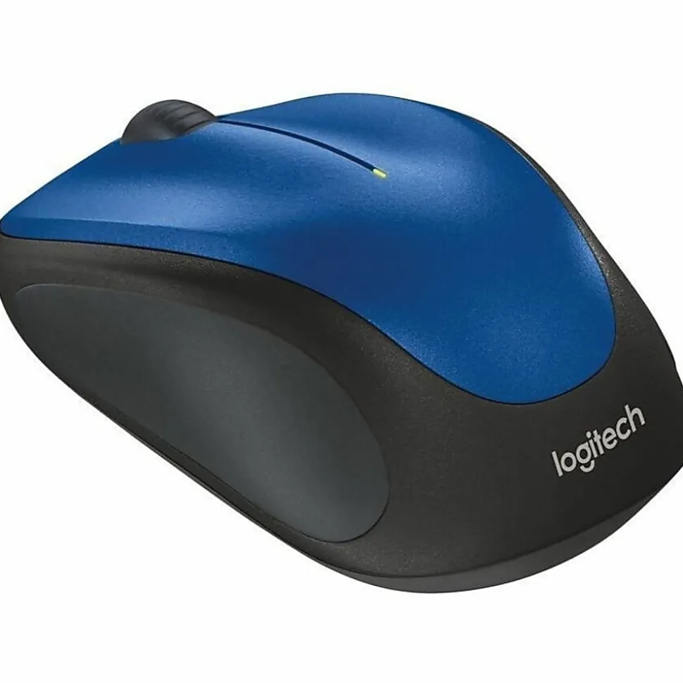 Logitech® M317 Wireless Mouse, Steel Blue