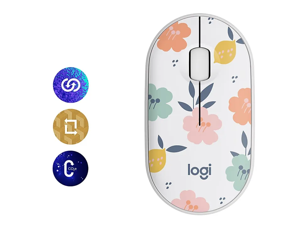Logitech M340 Wireless Mouse with Limited Edition, USB Receiver and Silent Clicks, Portable Wireless Mouse - 910007280